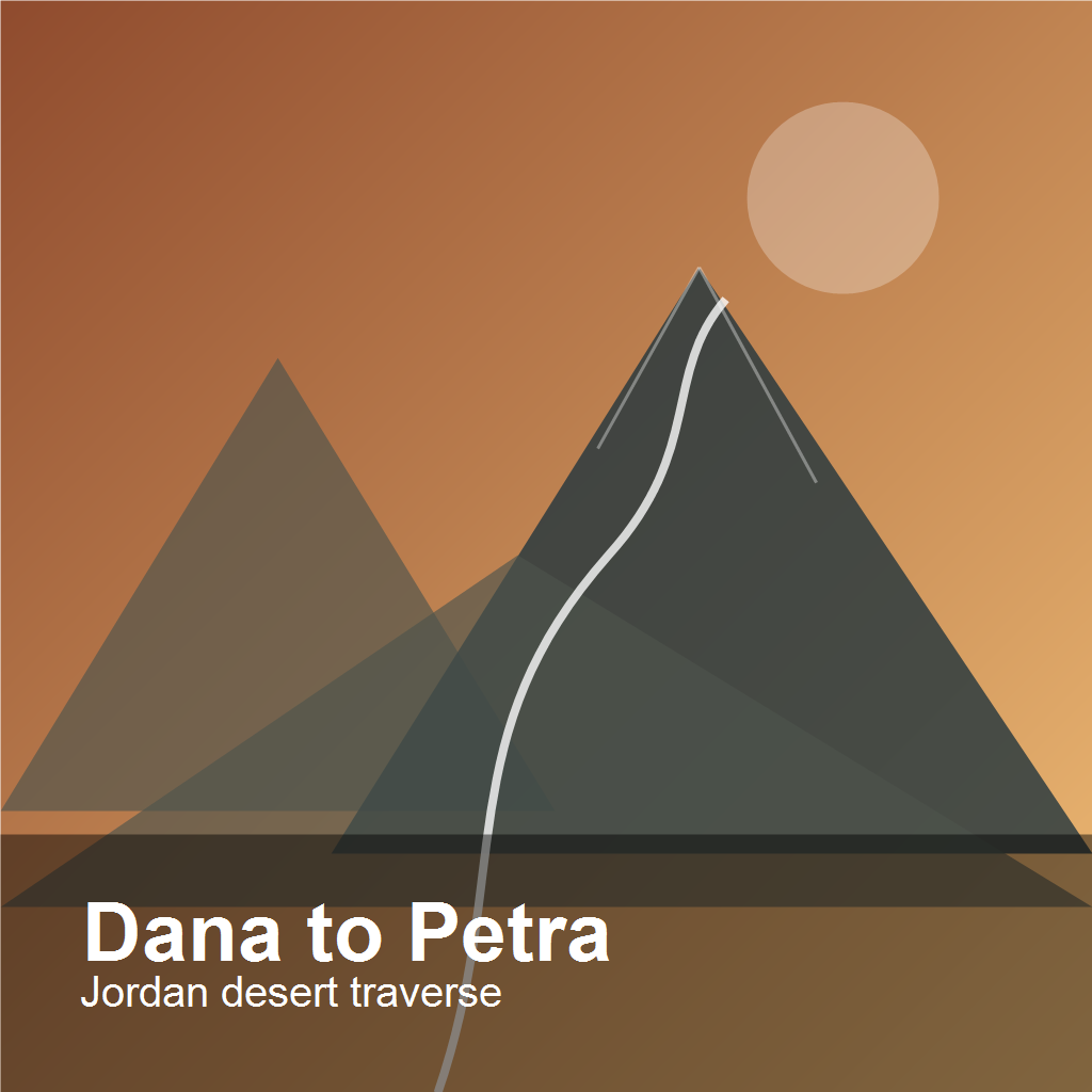 Dana to Petra (Jordan Trail)