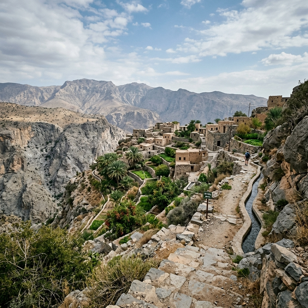 Jebel Akhdar (Three Villages Walk - W18b)